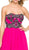 Embellished Semi-Sweetheart A-line Dress