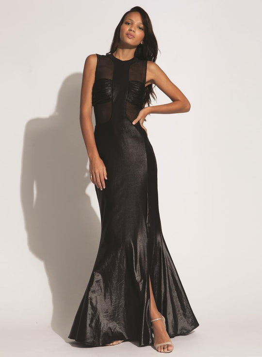 Sleeveless with Side Slit Mermaid Dress 91167