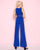 Mac Duggal - 25625L Keyhole Accented Sleeveless Jumpsuit In Blue
