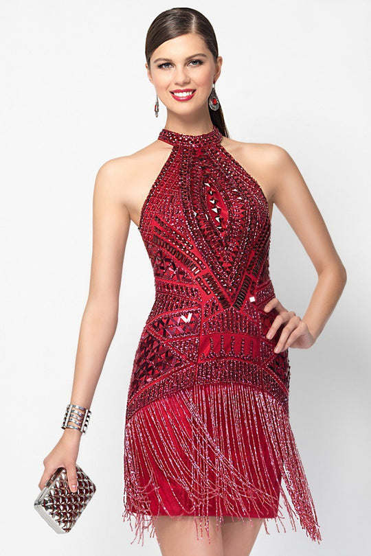 Alyce Paris Claudine - 2566 Dress In Burgundy