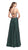 La Femme - 25670 Sleeveless Plunging Sweetheart Satin Gown in Green