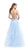 La Femme - 25762 Plunging Lace Bodice Cascading Tulle Gown in Black