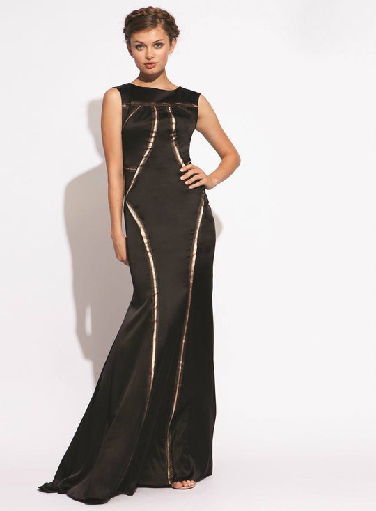 Nude Pattern Mermaid Evening Dress  78199