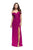 La Femme - 25955 Off Shoulder Sweetheart Sheath Dress In Pink