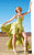 MNM Couture - 9033 Asymmetrical Illusion Sleeve Jeweled Gown In Green