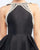 Ieena Duggal - 26014I Pearl Beaded Halter Pleated Ballgown
