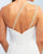 Ieena Duggal - 26066I Embellished Asymmetric Jumpsuit In White