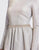 Ieena Duggal - 26125I Long Sleeves A-Line Gown with Slit In White