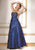 2620 Asymmetric Embellished Strapless Gown