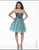 26220 Dress in Peacock