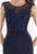 Feriani Couture - 26280 Cap Sleeve Illusion Jewel Lace Trumpet Gown In Blue