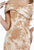Feriani Couture - 26299 Floral Applique Off-Shoulder Mermaid Dress In Pink