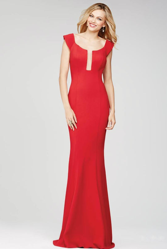 Stunning Fitted Long Gown 26324