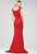 Stunning Fitted Long Gown 26324