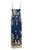 Marina - 264121 Sweetheart Bodice Embroidered Sheath Dress In Blue and Gold