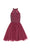 Alyce Paris - 2644 Illusion High Halter Ornate Lace A-Line Dress in Pink