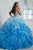 Quinceanera Collection - 26785 Crystal Beaded Ruffled Ballgown