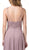 Dancing Queen - 2678 Beaded Halter A-Line Prom Dress In Brown
