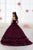 Quinceanera Collection - 26907 Beaded Sweetheart Velvet Ballgown