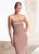 Montage by Mon Cheri - 26908P Embroidered Straight Across Evening Gown In Purple