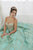 Quinceanera Collection - 26913 Metallic Beaded Strapless Ballgown In Gold and Blue