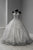 Quinceanera Collection - 26915 Beaded Illusion Keyhole Ballgown In White and Silver