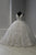 Quinceanera Collection - 26922 Embroidered Floral Accented Ballgown In White