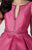 Tiffany Homecoming - Sleeveless Beaded V-neck Silky Mikado A-line Dress 27091 In Pink