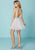 Tiffany Homecoming - 27151 Crystal Ornate Illusion Jewel Cutaway A-Line Dress In Silver