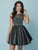 Tiffany Homecoming - 27158 Cap Sleeve Embellished A-line Short Dress In Green
