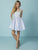 Tiffany Homecoming - 27158 Cap Sleeve Embellished A-line Short Dress In Blue