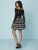 Tiffany Homecoming - 27193 Two Piece Lace Off-Shoulder Pritned A-line Dress In Black and Yellow