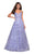 La Femme - 27199 Sparkling Sequin Sleeveless A-Line Dress