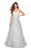 La Femme - 27199 Sparkling Sequin Sleeveless A-Line Dress