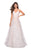La Femme - 27199 Sparkling Sequin Sleeveless A-Line Dress
