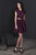 Tiffany Homecoming - 27245 Tulip Cap Sleeve Diamond Cutout Lace Dress in Purple
