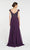 Alyce Paris - 27246 Embroidered V-neck Chiffon A-line Dress
