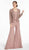 Alyce Paris - 27299 Three-Piece Bell Pantsuit with Lace Jacket In Pink
