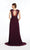 Alyce Paris - 27314 Beaded Lace Illusion Jewel A-Line Gown In Purple