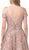 Dancing Queen - 2751 Sequin Embellished A-Line Prom Gown In Pink and Gold