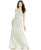 Adrianna Papell - Sequined Sheath Gown 91891700 in Green