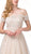 Dancing Queen - 2796 Lace Embroidered Prom Gown In Neutral