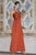Alexia Designs - 2812 Embellished Strapless A-line Dress In Red