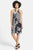 Adrianna Papell - Sleeveless Short Dress 16PD77000 in Black and White