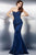 29024 Beaded Lace Sweetheart Sheath Dress