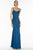 Alyce Paris - Spaghetti Strap Mother of the Bride Dress 29088 In Blue