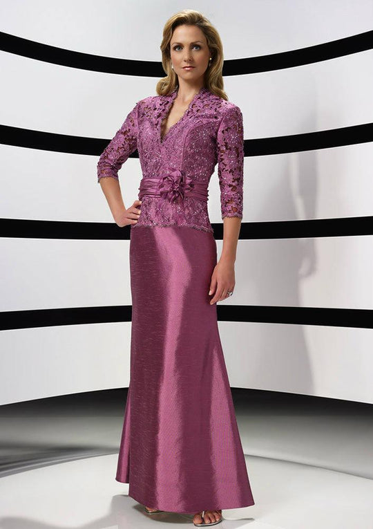 Alyce Paris - 29143 Long Dress In Purple
