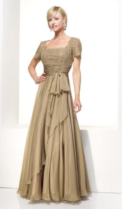 Alyce Paris - 29264 Long Dress In Light Taupe