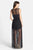 Hailey - 231M55110 Laced V-Neck Column Dress in Black