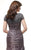 Alyce Paris Black Label - 29357 Lace Bodice Trumpet Gown in Gray
